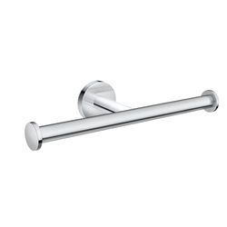 Moen Y5788CH Arlys Collection - Portarrollos Dispensador de Papel Higiénico para Baño Doble, Cromado