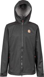Nitro Snowboards Access 19 Herren konfortable Wind Stop Softshell Jacke für alle Bedingungen Warm windabweisend wasserabweisende Reisverschlüsse, Giacca Uomo, Nero, S
