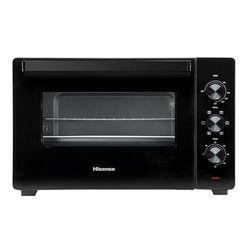 Hisense, HOM45M - Fornetto Elettrico 45L, Tre Livelli di Cottura, Ventilato, Girarrosto, Comandi 3 Manopole, 220 - 240 V ~ 50/60 Hz; P = 2000 W