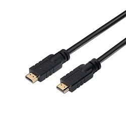 Premium HDMI V2.0-kabel, 30 m, hoge snelheid, type A/M, ideaal voor het aansluiten van multimedia-apparaten en het streamen van HD-video's.
