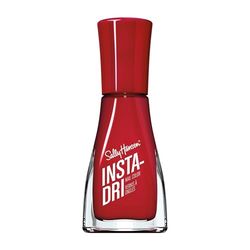 Sally Hansen Insta-Dri Nail Polish, ASAP Apple, 60 Seconds Quick Drying, Long Lasting, Streak Free, Shiny Finish, 3-in-1 Formula, Built in Base and Top Coat, 9.17ml
