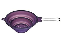 Premier Housewares Zing hopfällbar silikonsil – lila