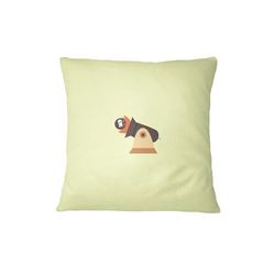 Bona Basics, Funda de cojín Decorativa,Decoración del hogar, para sofá, cafetería, Tamaño: 45X45 cm, Color: Amarillo Claro
