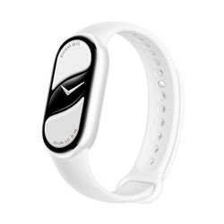 Xiaomi Smartband 10, 4,5 cm (1,72 inch) AMOLED-display, snel opladen, 150+ sportmodi, gezondheids- en slaapmonitor, HyperOS 2.0, waterdicht tot 5 ATM, kompas, parelwit.