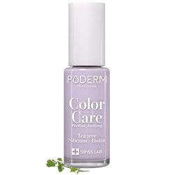 PODERM Swiss-Made Antifungal Nail Polish – Lilac | Breathable Treatment with Tea Tree, Silicon & Biotin | Strengthens, Repairs & Conceals Yellow, Brittle & Damaged Nails | Podiatrist-Developed