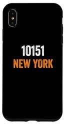Carcasa para iPhone XS Max Código Postal 10151 New York