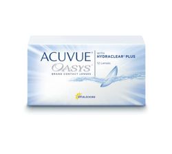 ACUVUE® OASYS with HYDRACLEAR® PLUS - Reemplazo Quincenal - protección UV - 6 lentes