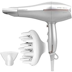 Cecotec sèche-cheveux ionique avec diffuseur Bamba IoniCare 5300 Maxi Aura avec 2200 W de puissance, moteur DC avec ion réel et grand débit d’air.