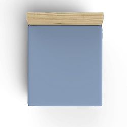 Fitted Sheet 180 x 200 Blue