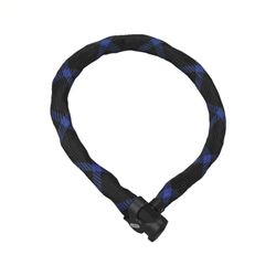 ABUS kettingslot IVERA Chain 7210 - Fietsslot met zeer flexibele IvyTex kunstvezelcoating - ABUS veiligheidsniveau 8 - 85 cm - Zwart