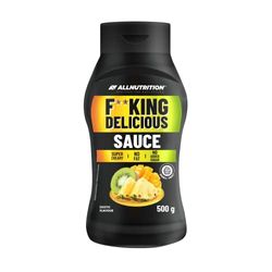 ALLNUTRITION Fitking Delicious Sauce - Sugar Free Sweet Syrup for Fit Desserts, Pancakes - Zero Fat Creamy Fruit Sauce - Low Calorie Sweets - Healthy Snack - 500 g - Exotic