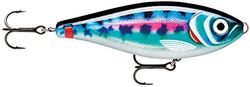 Rapala - X-Rap Haku fiskedrag - ABS-konstruktion - långsamt flödande sötvattensfiskedrag - variabelt simdjup - storlek 14 cm/74 g - tillverkad i Estland - Mr Sparkles
