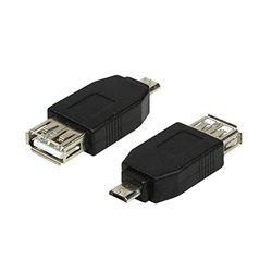 LogiLink AU0029 cavo di interfaccia e adattatore USB 2.0 Micro-B USB 2.0-A Nero