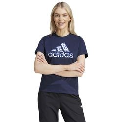 adidas Animal Print Graphic Tee Maglietta, Legend Ink, M Women's