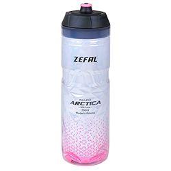 ZÉFAL Artica Bidón Isothermo Arctica 75 Plata/Rosa Claro, 750ml, Unisex Adulto, 750 ml