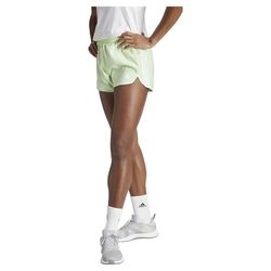 adidas Pacer Training Short Court tissé Taille Haute à 3 Bandes pour Femme, XS5 Noir, Noir, XS