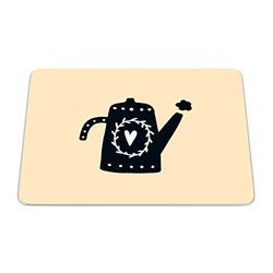 Bonamaison, Rectangle Pop Art Digital Printed Mouse Pad, Non-Slip Base, for Office and Home, Size: 22 x 18 cm