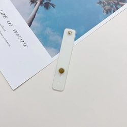 Anybase Support de poignée de téléphone Portable, Bande de préhension rétractable, Compatible avec la Plupart des Smartphones, Bleu Marine
