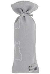 Meyco X MrsKeizer Hot Water Bottle Cover - Rabbit - Silver