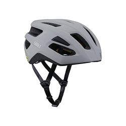 BBB cykelhjälm för vuxna, mountainbike och vägcykel, MIPS säkerhetsskydd, lätt avtagbart visir, Dune 2.0, resväska, BHE-22T, off white, 58–61 cm/L, matt vit,