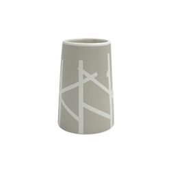 MSV Taza Decorativa para Inodoro, Marrón, 11 x 7,5 x 7,5 cm