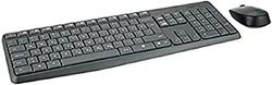Logitech MK235 Draadloze toetsenbord-muisset, 2,4 GHz verbinding via Unifying Nano USB-ontvanger, 10 m bereik, 15 FN-toetsen, 3 jaar batterijduur, PC/laptop, Kroatisch/Sloveense lay-out