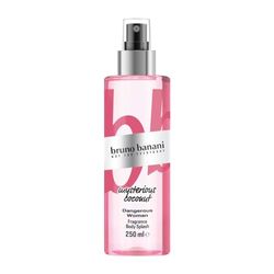 bruno banani Dangerous Woman Body Splash, fruktig blommig doft för dig, 250 ml