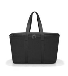 reisenthel coolerbag - Borsa Termica Resistente, Adatta per Spesa, Picnic e in Viaggio, Combinabile anche con Cestino Spesa Carrybag e altri Shopper, Tessuto Idrorepellente, 20 L, Nero