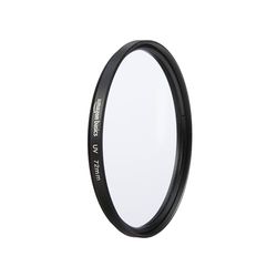 Amazon Basics 72 mm Filtro di Protezione UV Circolare per Immagini più Nitide, Protegge da Polvere, Sporcizia e Graffi