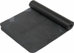 energetics Unisex - yogamat voor volwassenen 410526 yogamat, grijs donker/blauw, 172 x 61 x 0,6 cm