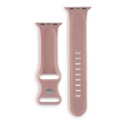 Hama Cinturino per Apple Watch 38/40/41mm (per orologio, in silicone, cinturino da polso, sostituibile) rosa