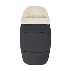 Maxi-Cosi 2-in-1 Voetenzak, Geschikt voor Kinderwagens, Warme Fleece Voering voor de Winter, Essential Black (zwart)