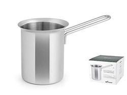 Inoxpran 9610 Bollilatte steel, lang, staal, grijs