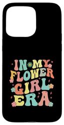In My Flower Girl Era Retro Groovy Funny Cute Flower Girl Case for iPhone 15 Pro Max