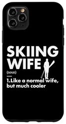 iPhone 11 Pro Max Sport Wife Definition Skiing Case