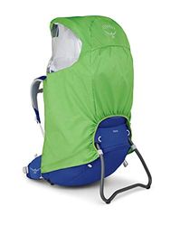 Osprey Europe Poco Child Carrier Raincover Electric Lime O/S Carriers & Packs Pack, One Size