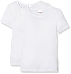 Damart Lote de 2 Camisetas Thermolactyl Alto térmico, Blanc (Blanc), 8 años (Pack de 2) para Niños