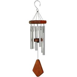 Nature's Melody PG18SV 18-Inch Premiere Grande Wind Chime - Zilver