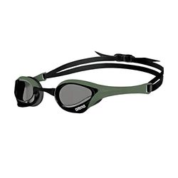 Arena Cobra Ultra Swipe Goggle, Röke-Army-Svart, En storlek