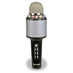 Bontempi Microphone Karaoké Sans Fil Jouet, 0-14 ans, Microphone Sans Fil, Effets D'éclairage Dynamiques