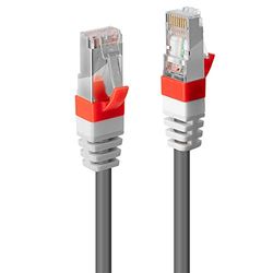 LINDY Cable de Red Rígido UTP Categoría 6 45352 Gris 1 m 1 Unidad