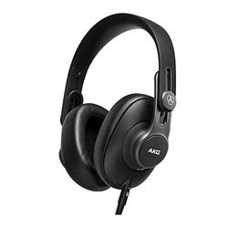 AKG K361 Studio-hörlurar, Over-Ear Closed-Back Design för professionell prestanda, lätta och vikbara med 3-lägesgångjärn, Premium Isolating Earpads, Förstärkt för AKG Hållbarhet