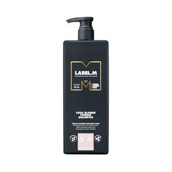 LABEL.M Cool Blonde Toning Shampoo 1000ml – With Recyclable Pump