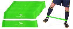 YAKIMASPORT Unisex – Gomma verde fitness per adulti gomma resistente, 50 x 5 cm