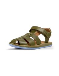 Camper Baby Boys Bicho 80177 T-Strap Sandal, Green 073, 7.5 UK Child