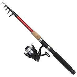 DAM Fighter Pro Combo Teleskopisk spinnkombination, 180 cm 5-20 G