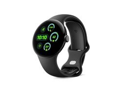 Google Pixel Watch 3 (41 mm) – Android-smartwatch met hartslagmeting, geavanceerd hardlopen vanaf Fitbit, fitness-inzichten, 24-uurs batterij – matzwarte aluminium behuizing – obsidiaanband – wifi