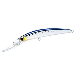 Yo-Zuri Crystal Minnow Deep Diver aas, holografische sardine, 8,9 cm