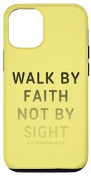 Carcasa para iPhone 13 2 Corinthians 5:7 Walk by Faith Not by Sight – Christian