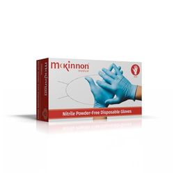 Crest Medical Blue Nitrile Powder-Free Examination Gloves, Small